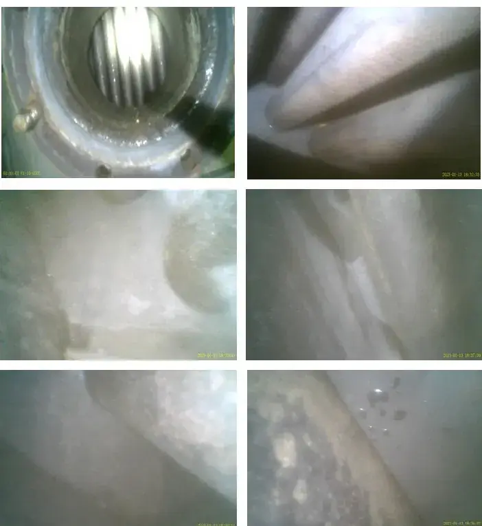 After: E-1302 BD Reboiler Decontamination