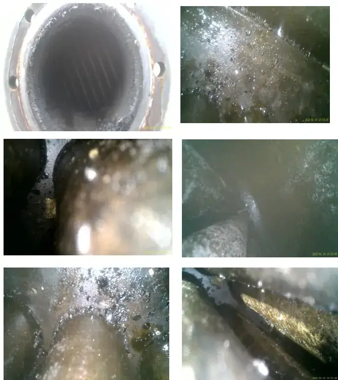Before: E-1302 BD Reboiler Decontamination